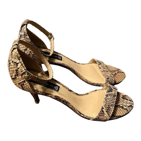 Steven by Steve Madden Viienna Reptile Print Sandals Size 8M - Picture 3 of 8